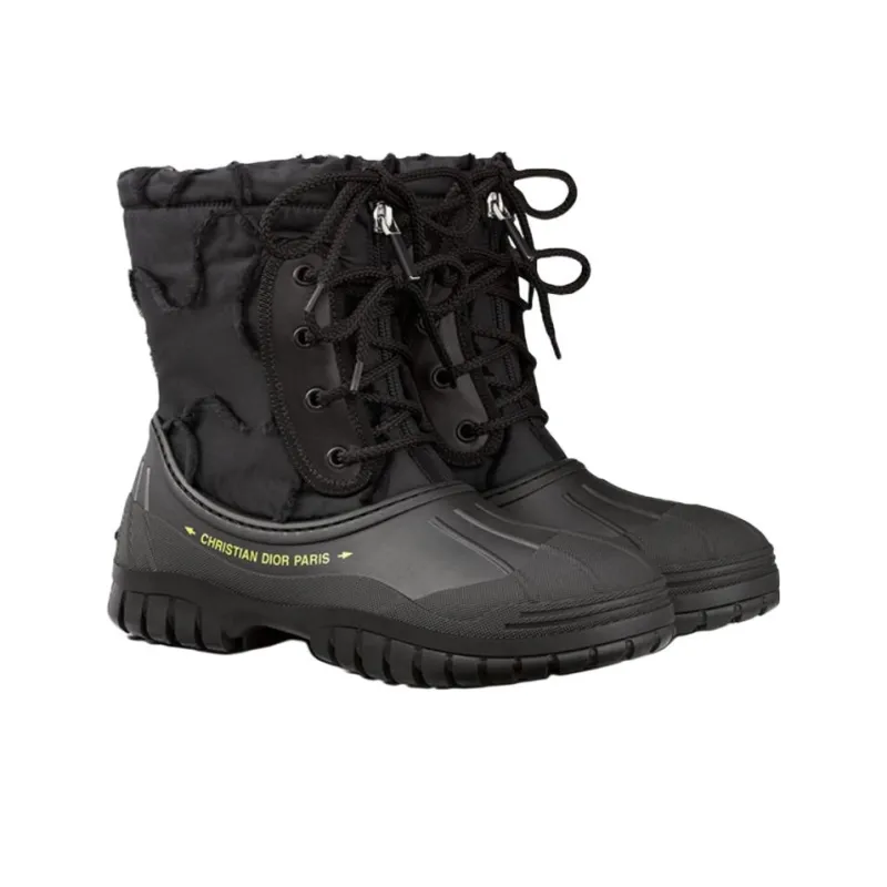 DIOR D Venture Ankle Boots Women's Black-2