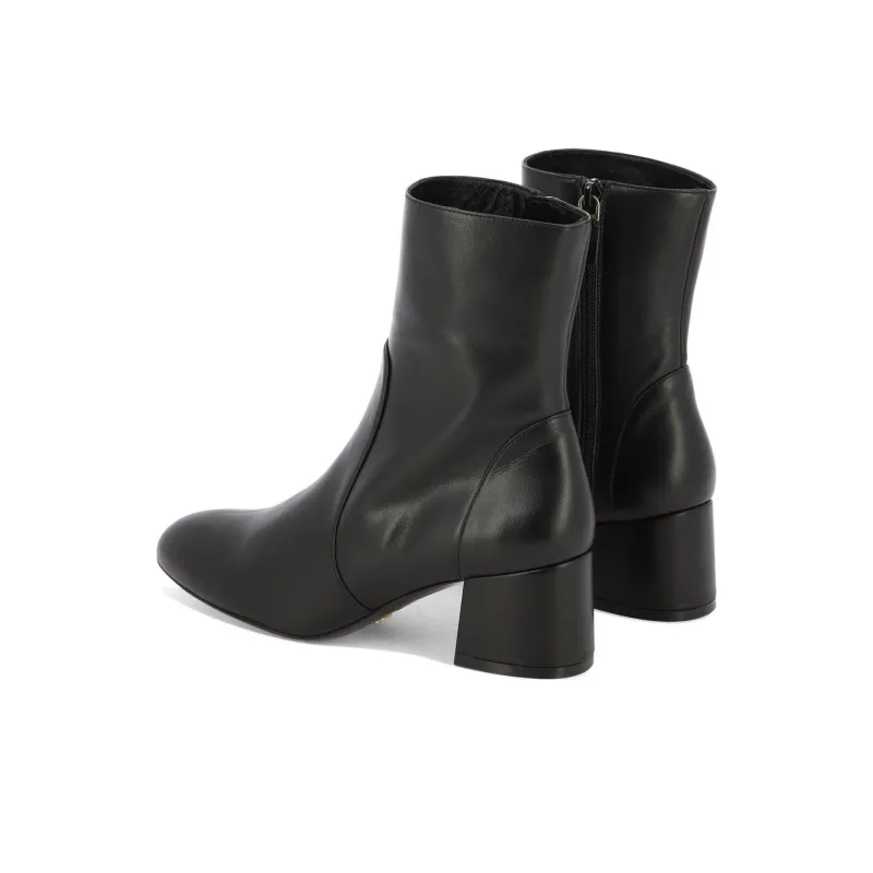 stuart weitzman Flareblock 60mm Leather Boots-3