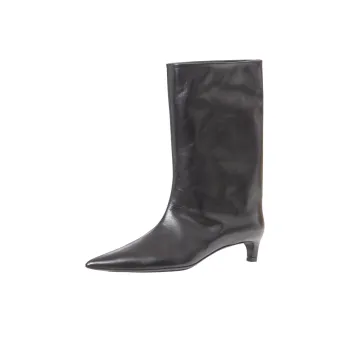 JIL SANDER Ankle Boots 4cm Women's Black