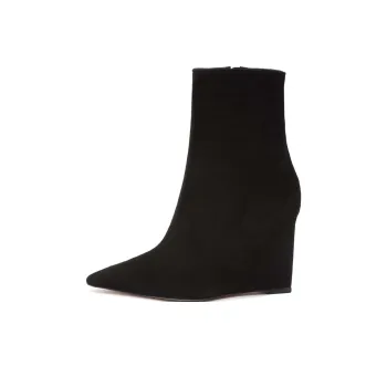 Schutz Asya Ankle Boots 11cm Women's Black