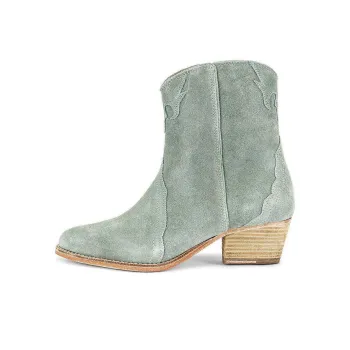 FREE PEOPLE Ankle Boots 5cm Women's Light Green