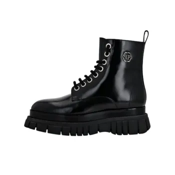 PHILIPP PLEIN Mid Flax Hexagon 55mm Boots