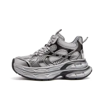 CAMEL High-Top Chunky Sneakers Women's