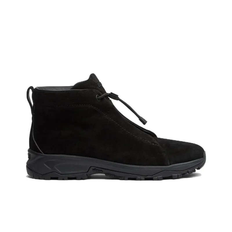 Zegna Triple Stitch Ankle Boots Men's Black-1