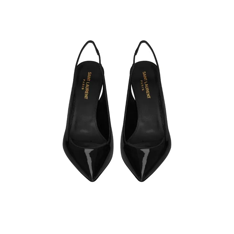 SAINT LAURENT Opyum Slingback Pumps-3