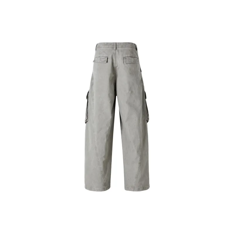 GTRG Casual Pants Unisex Smoke Gray-1