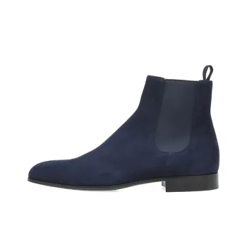 GIANVITO ROSSI Alain Chelsea Ankle-Length Chelsea Boots Men's Blue