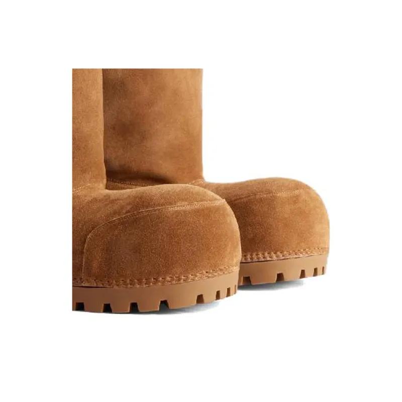Balenciaga FW24 SKIWEAR Collection Knee high Boots Women's Brown-4