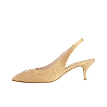 Fabiana Filippi Slim Heel High Heels 5.5cm Women's Yellow