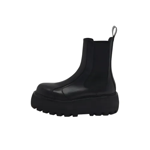 Alexander McQueen Sofa Short Chelsea Boots 7cm Women's Black