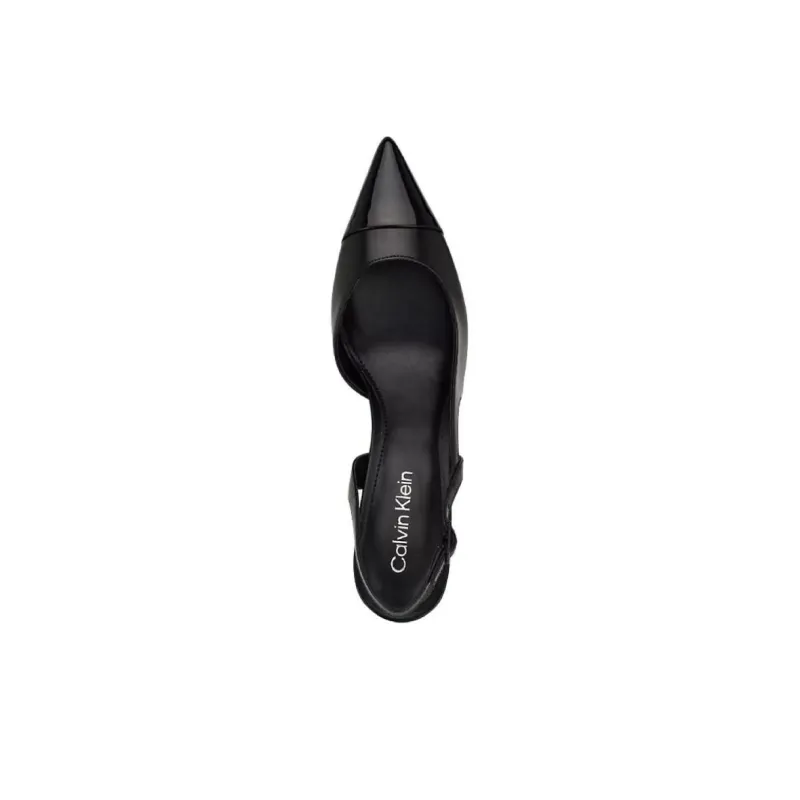 CALVIN KLEIN Corinny Slim Heel High Heels 7cm Women's Black-3