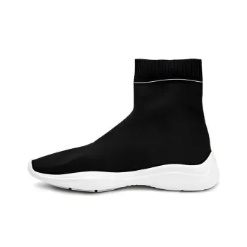 PRADA Women's Logo Sock 'Black White'