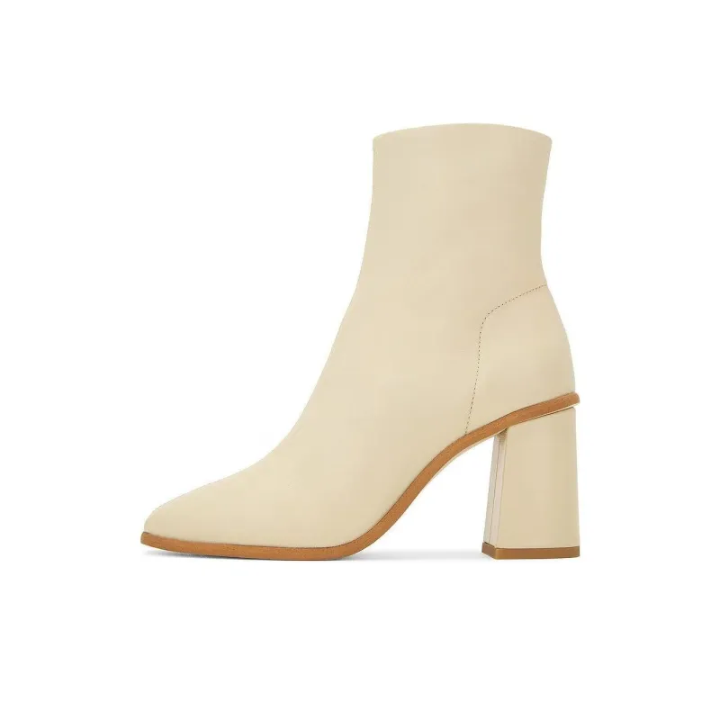FREE PEOPLE Ankle Boots 7.5cm Women's Beige-0