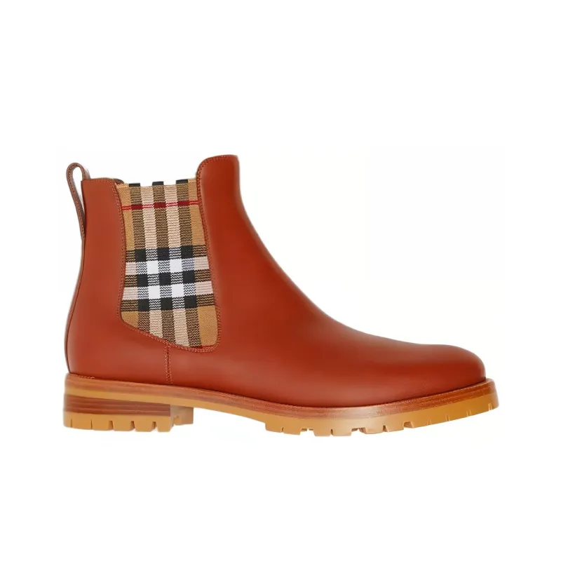 Burberry Vintage Check Chelsea Boots-1