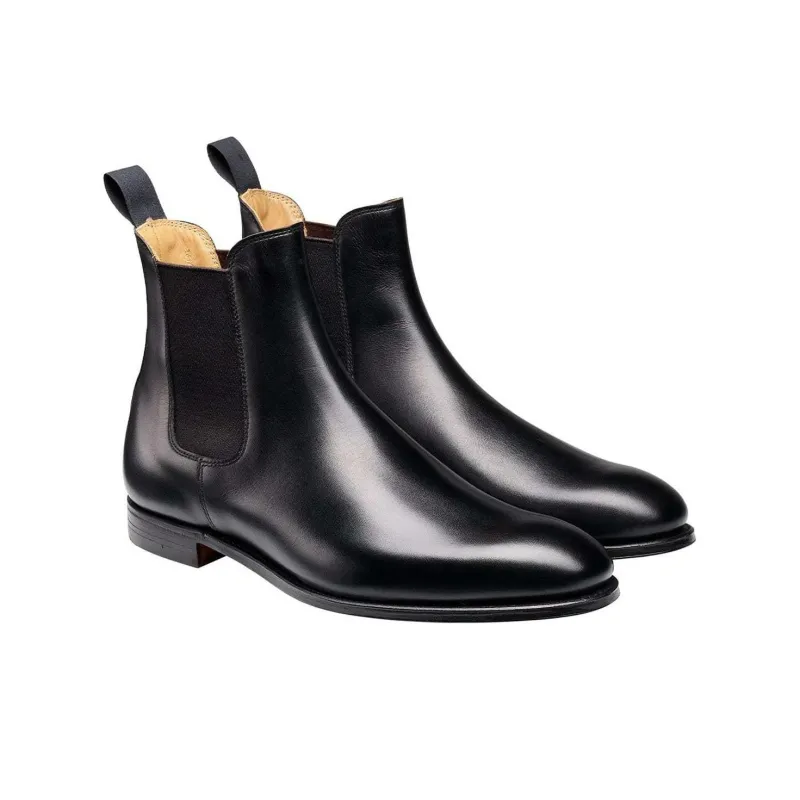 CROCKETT & JONES Bonnie Short Chelsea Boots Women's Black-2