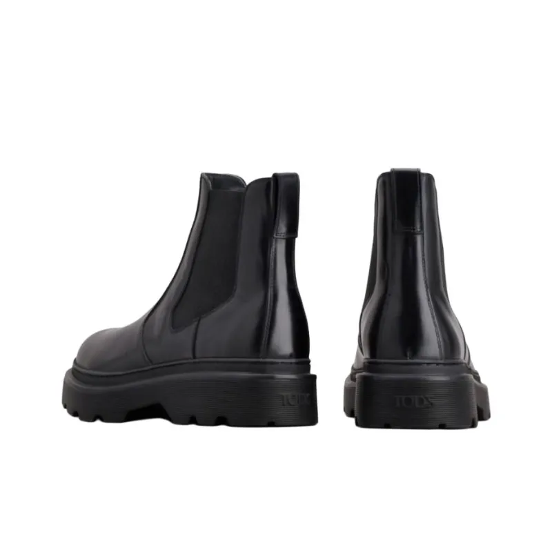TOD'S Elasticated Side Ankle Boots-3