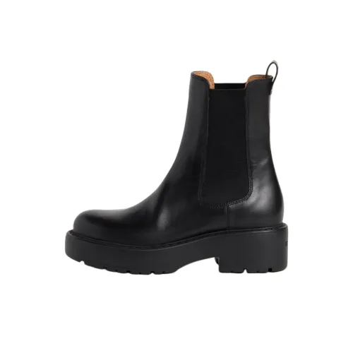 MIU MIU Short Chelsea Boots 5.5cm Women's Black