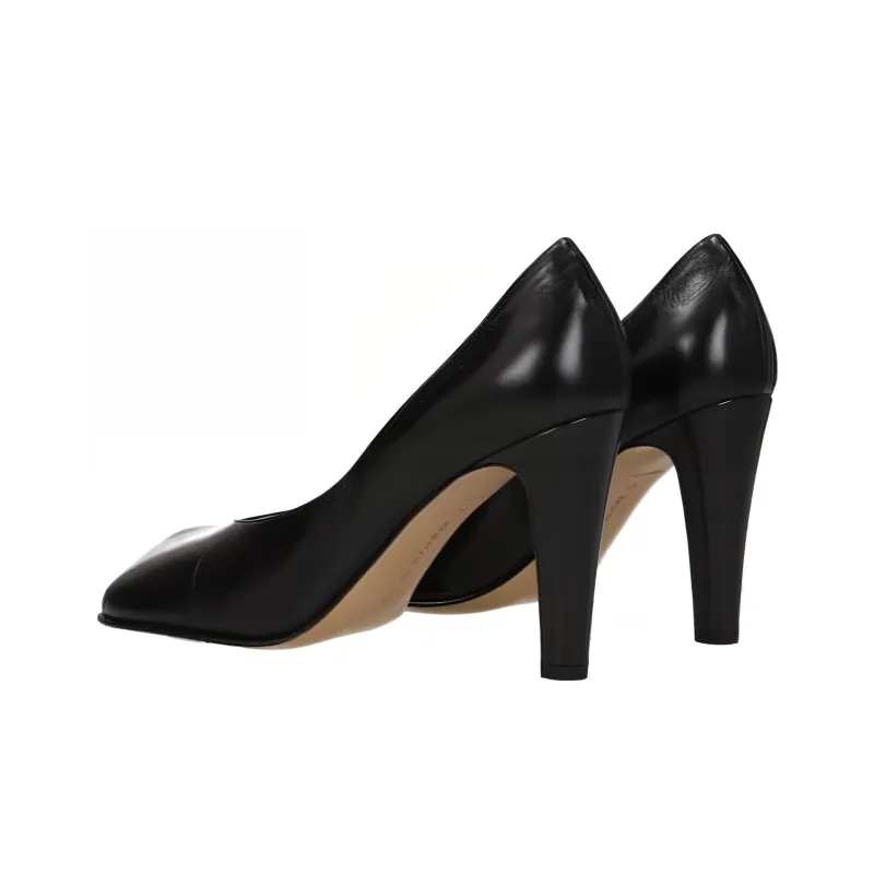 Bottega Veneta Bloc Calf High Heel Pumps Black Women's-3