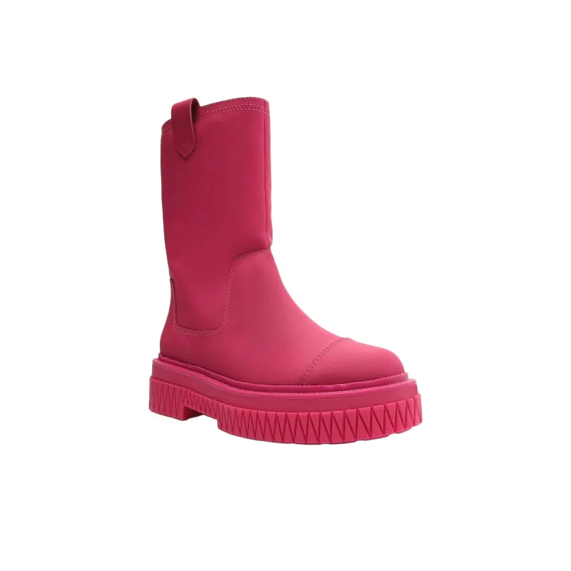 Schutz Jacy Ankle Boots 5cm Women's Bright Pink-3