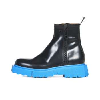 OFF-WHITE Sponge-Sole High Ankle Boots