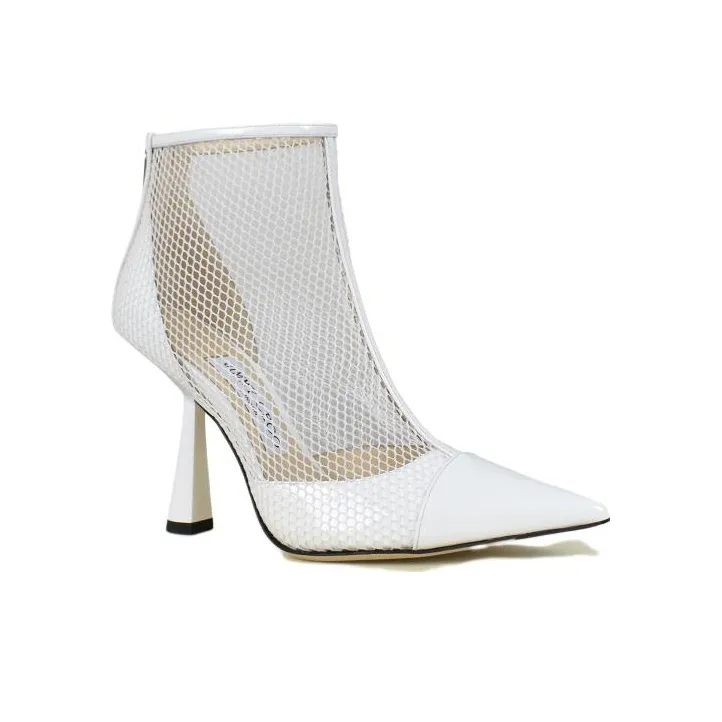 Jimmy Choo Ankle Boots Women's White-1