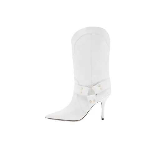 Paris Texas Ankle Boots 9.5cm Women's White