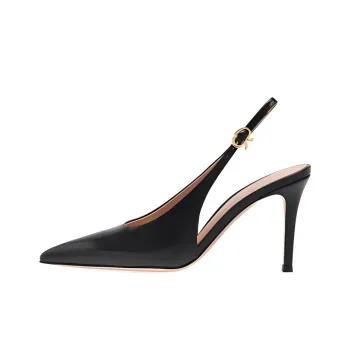GIANVITO ROSSI Robbie Sling Slim Heel High Heels 8.5cm Women's Black