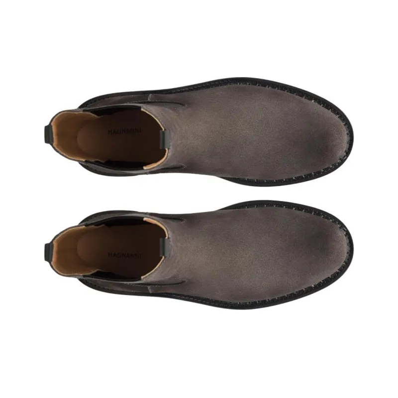 Magnanni Aurora Crew Chelsea Boots Women's Gray-3