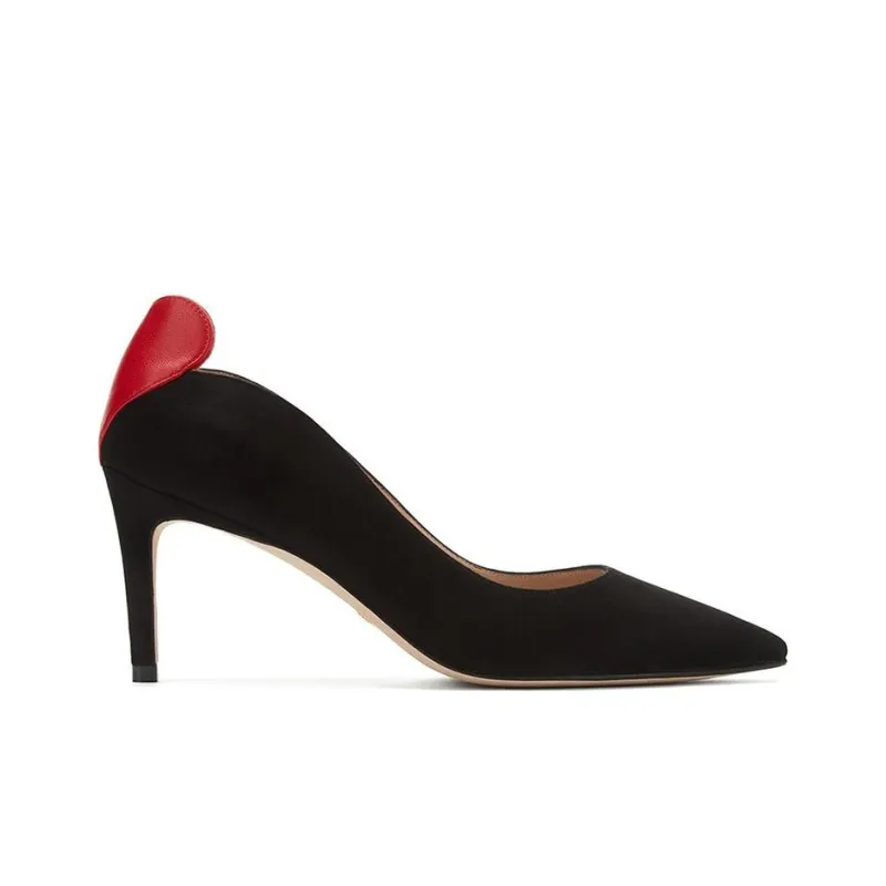 Stuart Weitzman/SW LOVESTRUCK PUMP Slim Heel High Heels 7cm Women's Black-1