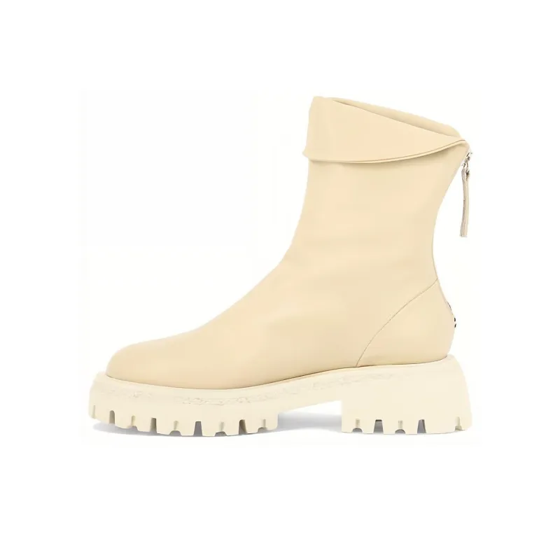 HALMANERA Ankle Boots Women's White-0