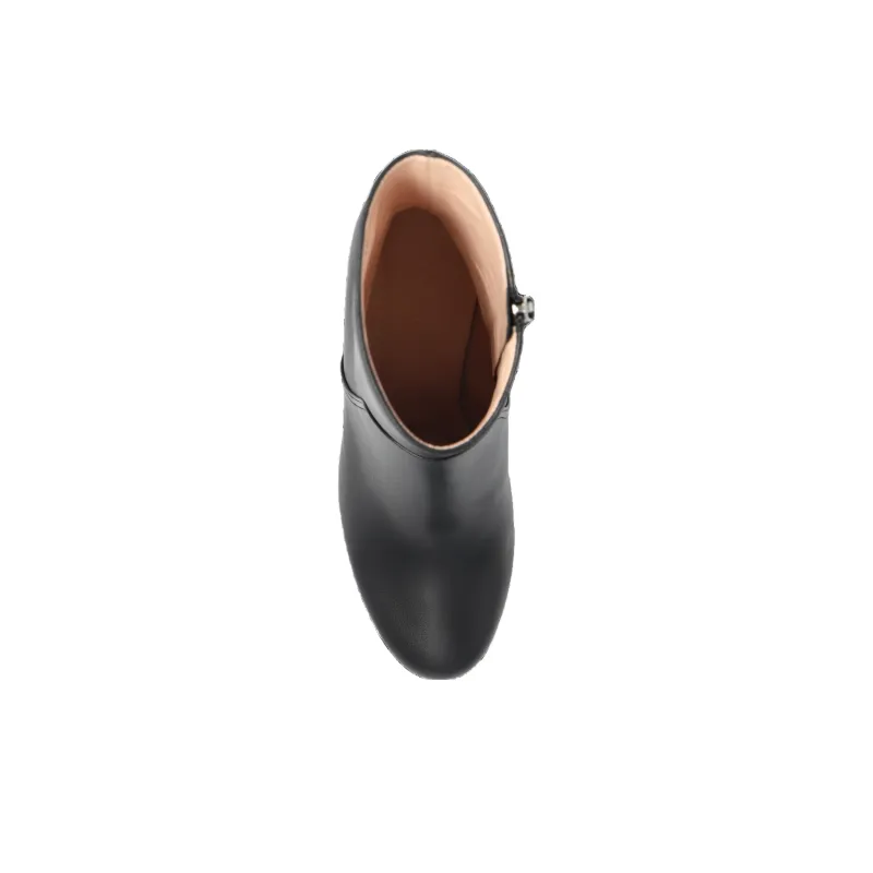 GUCCI Interlocking G Leather Boots-4