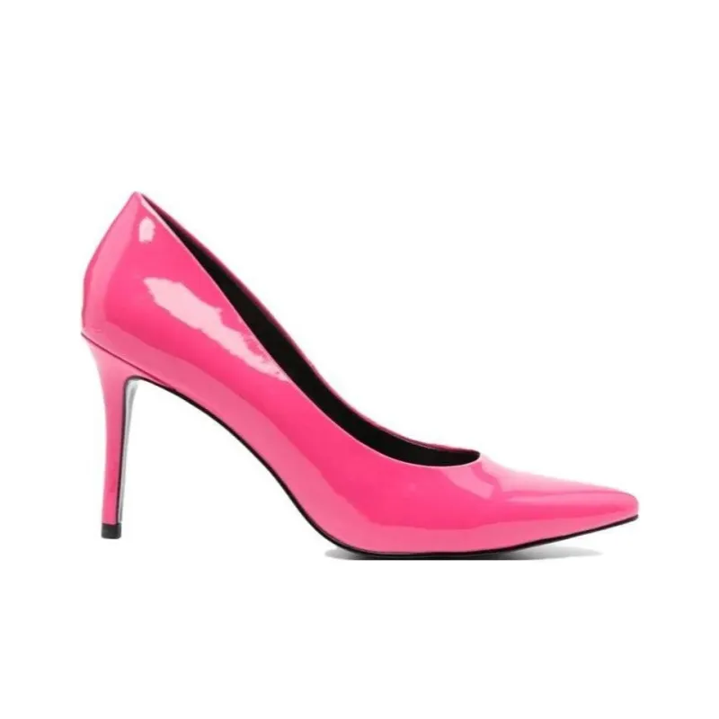 VERSACE JEANS Couture 90mm Faux-leather Pumps-1
