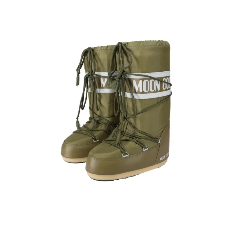 Moon Boot Icon Nylon Boot Khaki-1