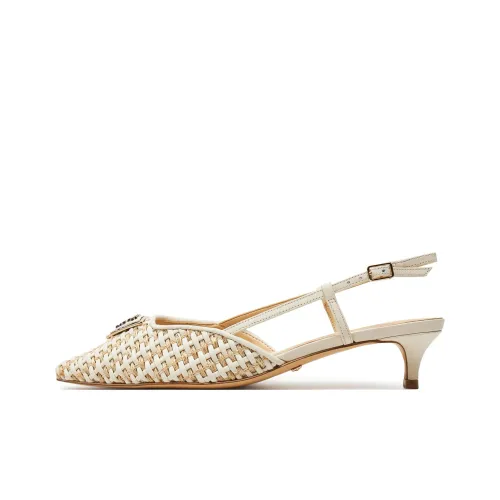 GUESS Slim Heel High Heels 4cm Women's Beige