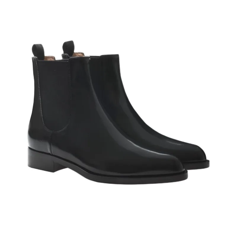 GIANVITO ROSSI Darren Short Chelsea Boots Women's Black-2