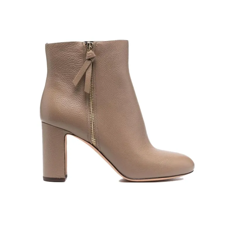 kate spade 85mm Leather Ankle Boots-1