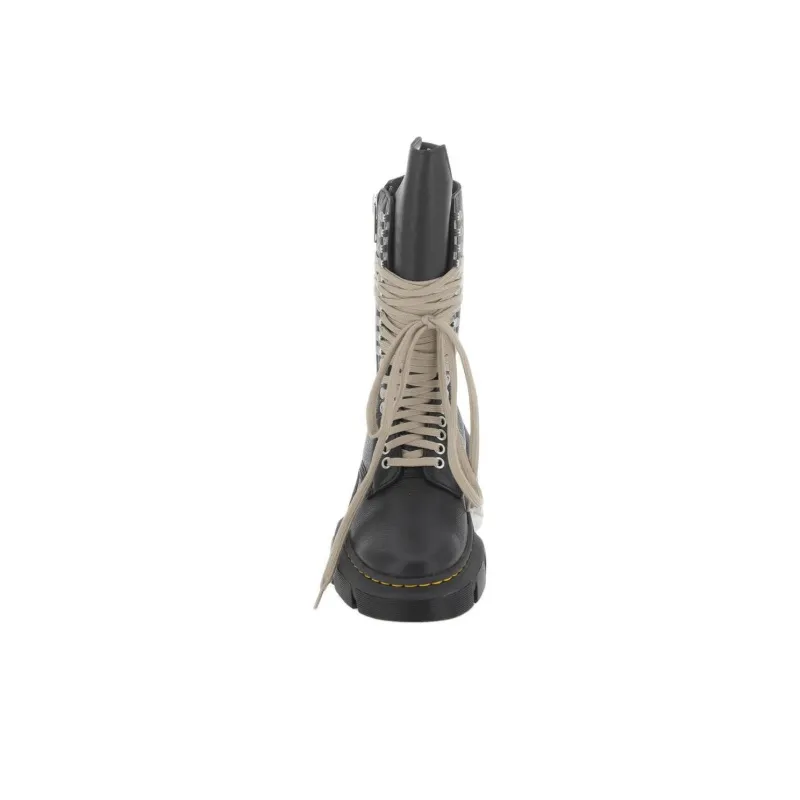 DR. MARTENS x RICK OWENS/RO Short Martin Boot Women's Black-3