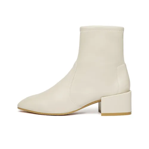 Stuart Weitzman Ankle Boots Women's Ecru