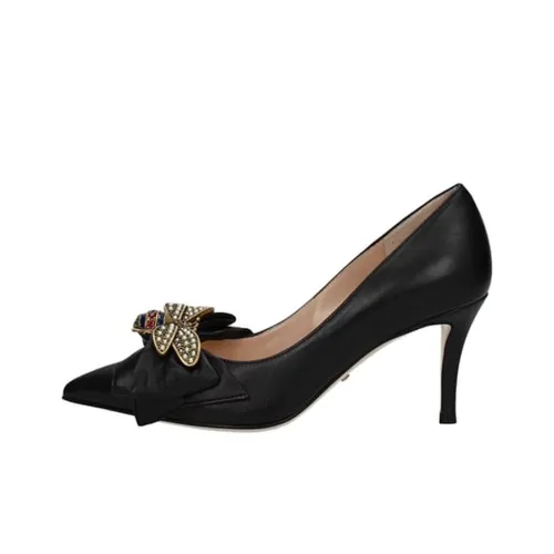 GUCCI Slim Heel High Heels Women's Black