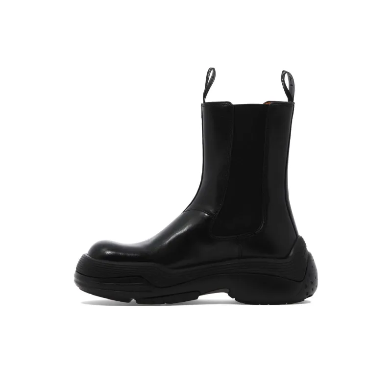 Lanvin Round-toe Pull-tab Boots-0