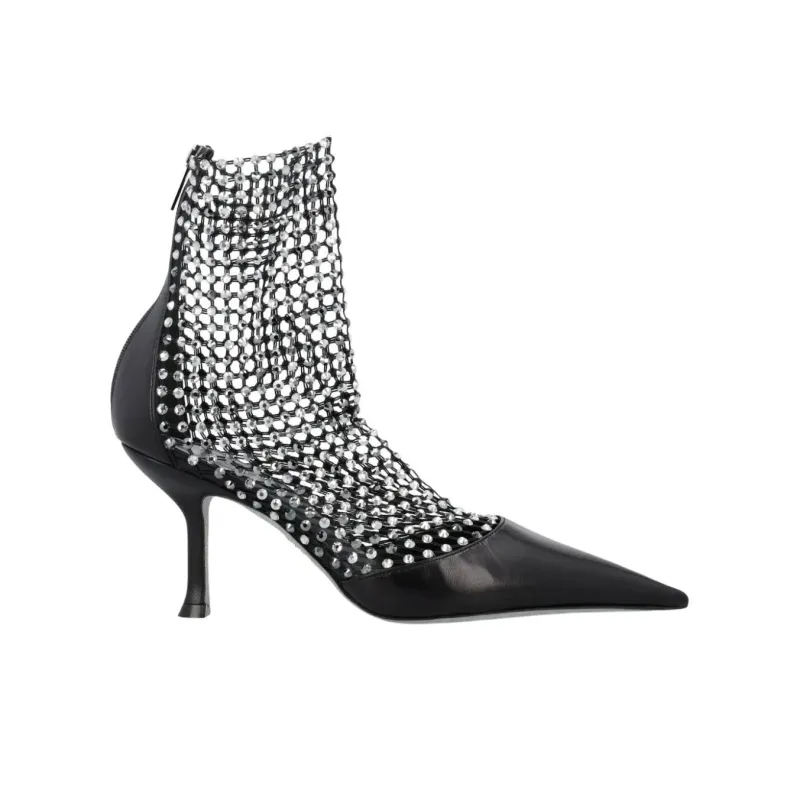 RENE CAOVILLA Ankle Boots Women's Black-1