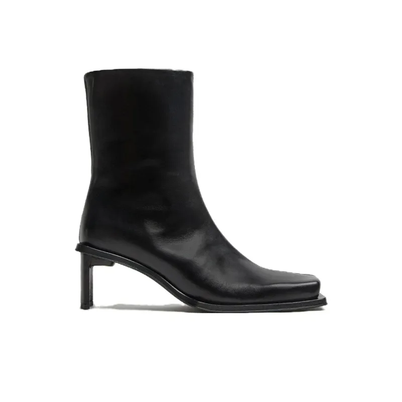 MIISTA Ankle Boots 6cm Women's Black-1