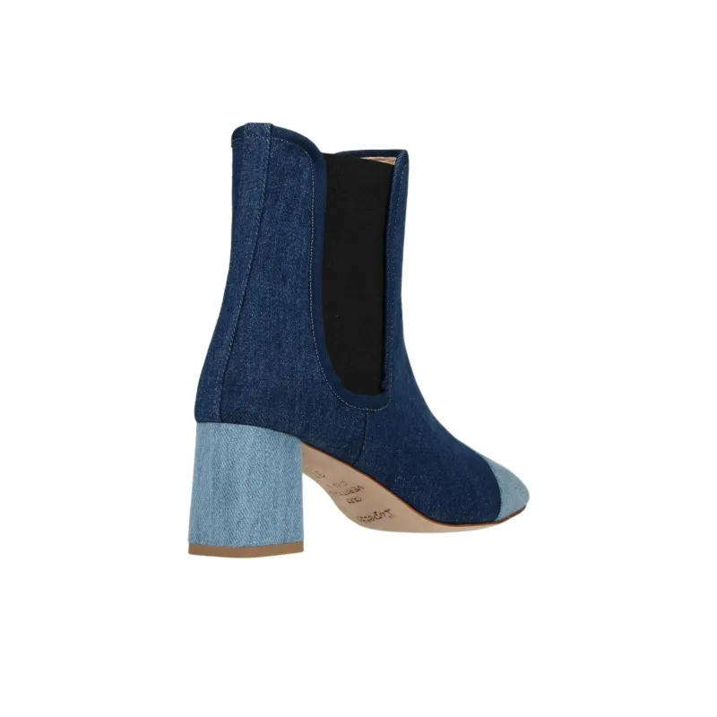 Repetto Melissa Short Chelsea Boots 6cm Women's Blue-2