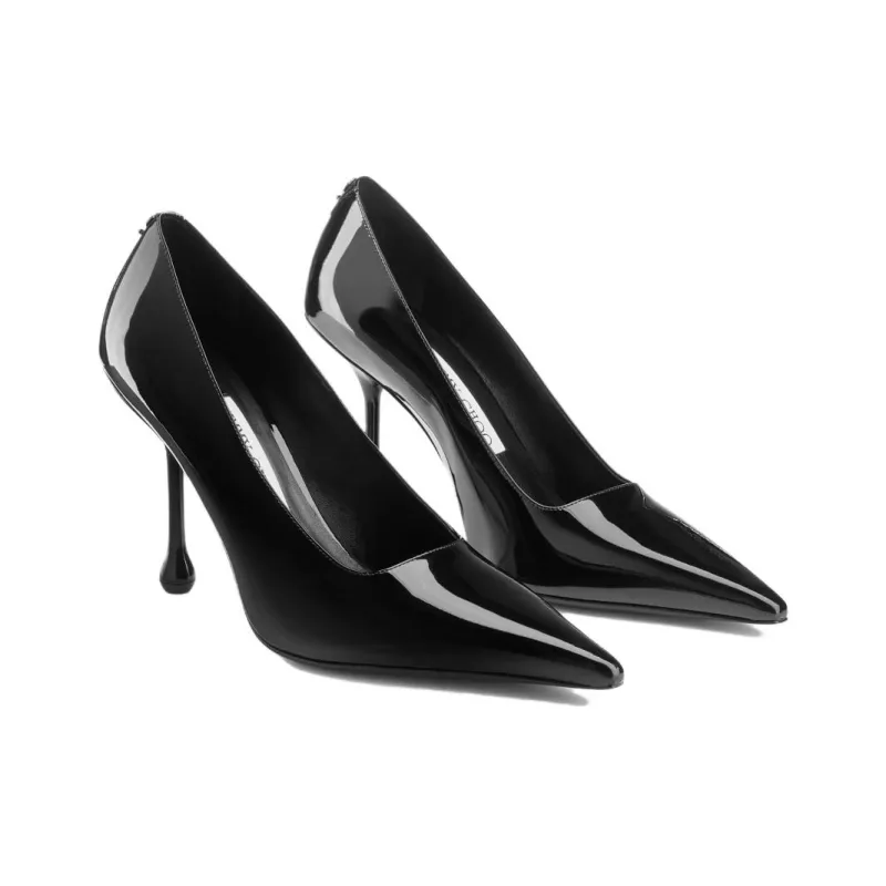 Jimmy Choo Ixia 95mm Patent Leather Pumps-2