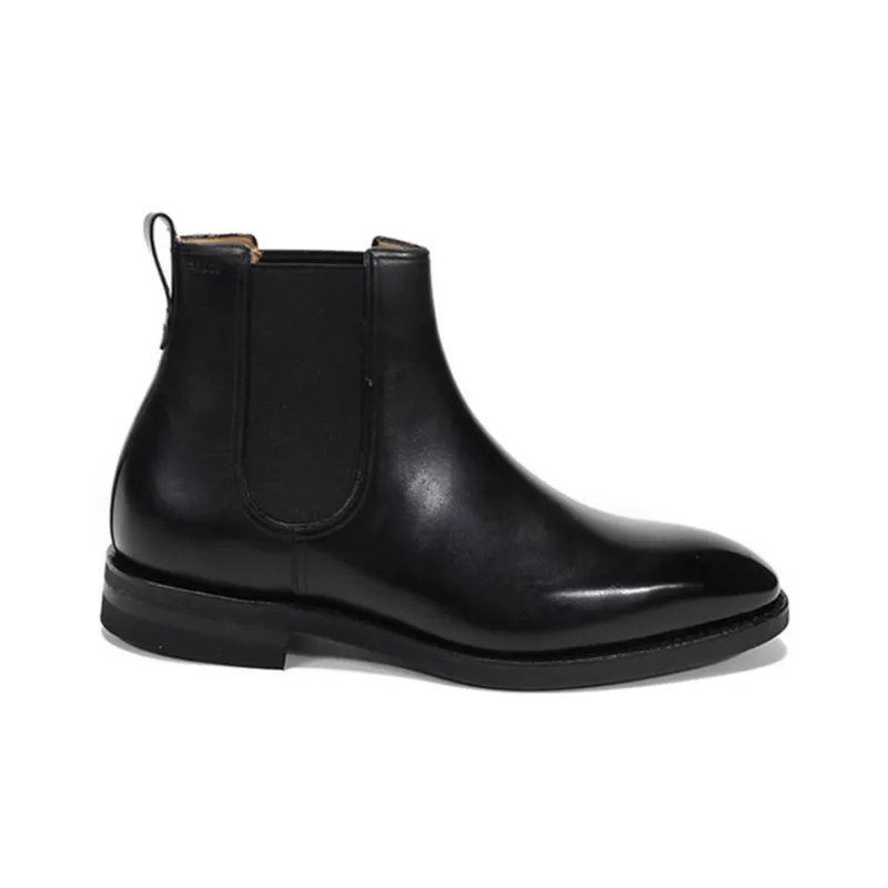 BALLY Scavone Ankle Length Chelsea Boots Men Black-1