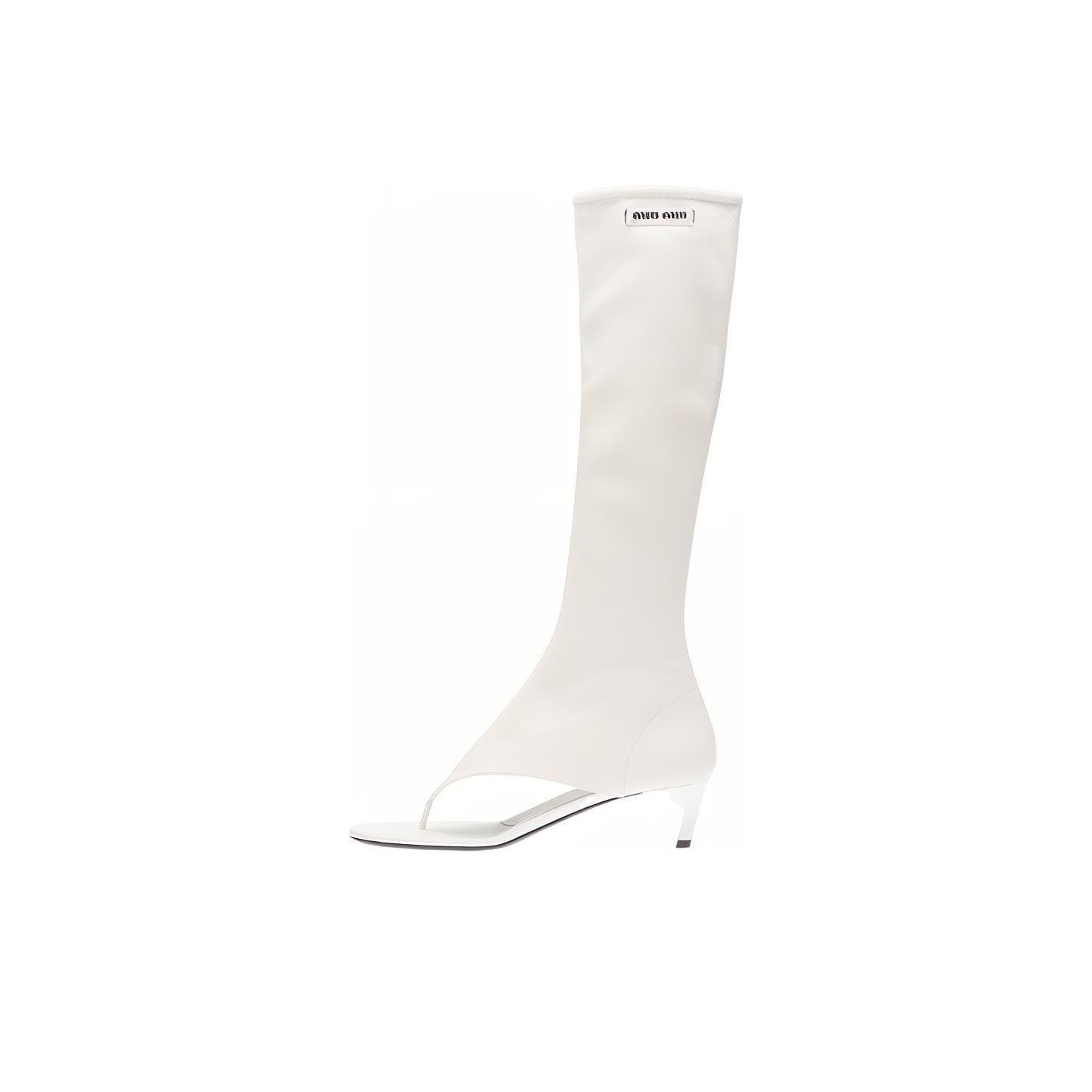Miu Miu White Boots on Sale & Authentic - POIZON Miu Miu White Boots on Sale & Authentic - POIZON