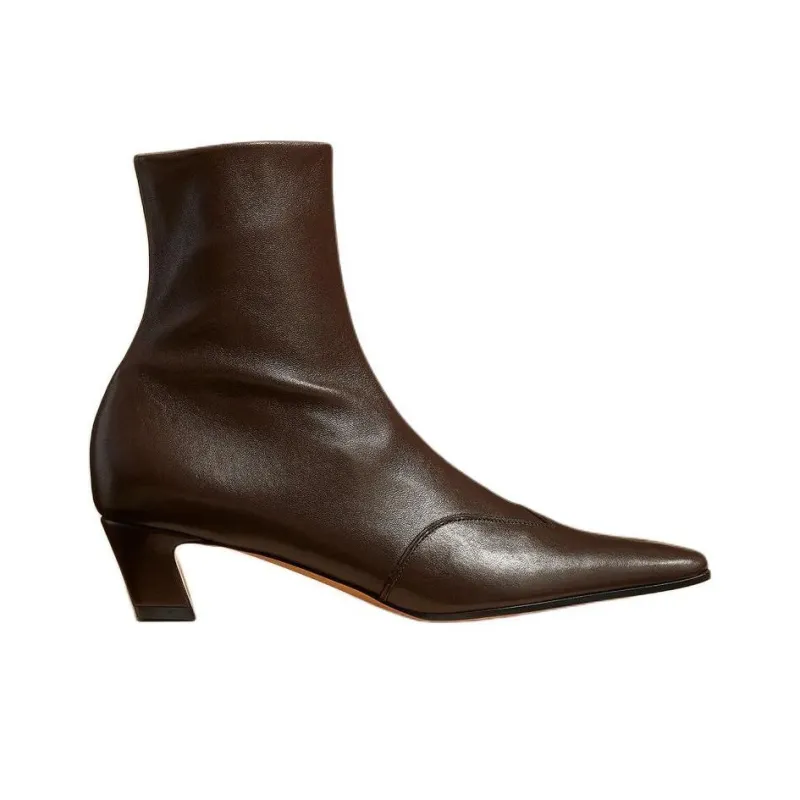 KHAITE Nevada Square Toe Boots Women's-1