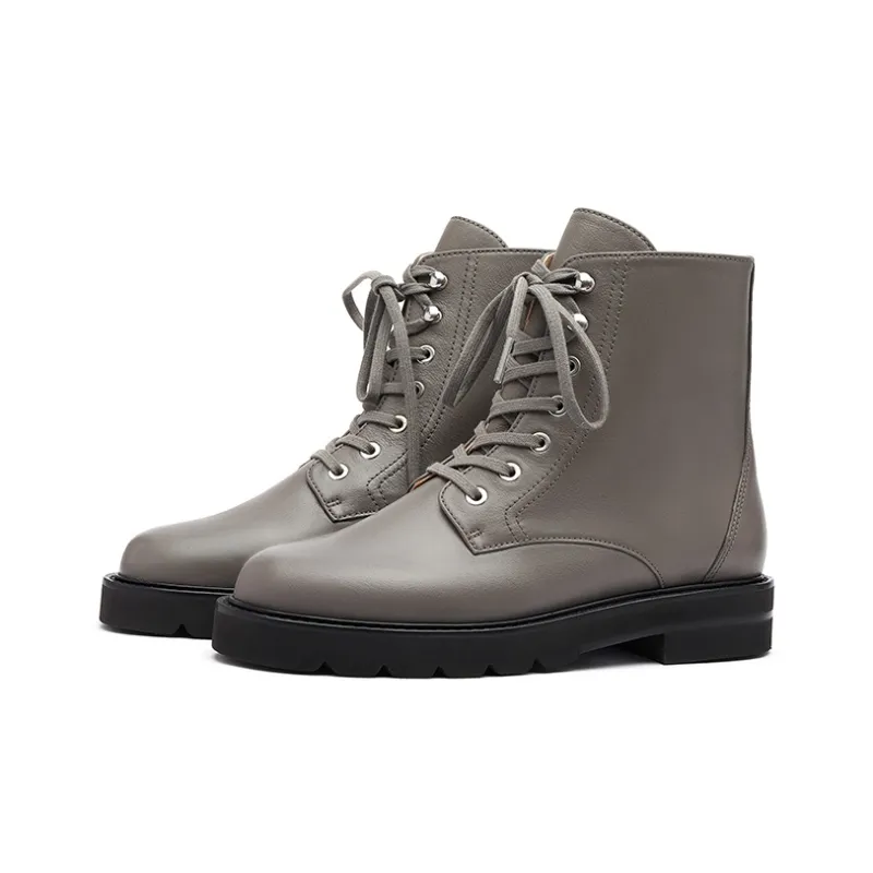 Stuart Weitzman/SW Mila Lift Bootie Ankle Boots Women's Gray-1