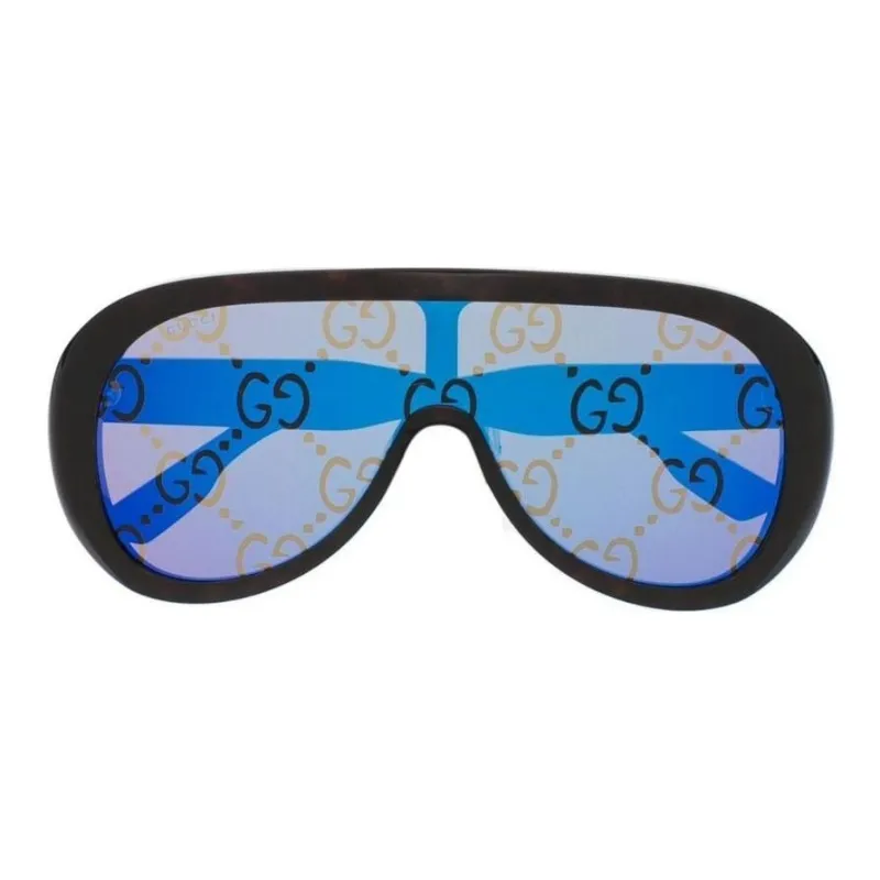 GUCCI Eyewear Gg Logo print Oversized Sunglasses-3