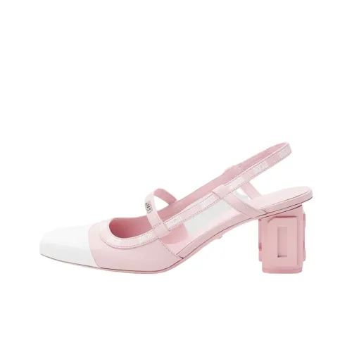GCDS Chunky Heel High Heels Women's Pink